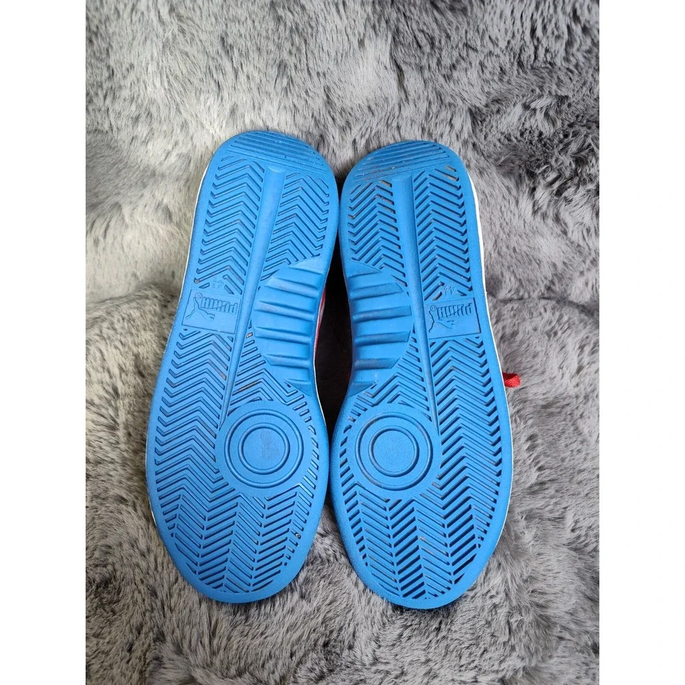 Puma GV Special Girls Sneakers 5.5 Red Blue Lace Up Low Top Sportlifestyle Shoes - Picture 10 of 16